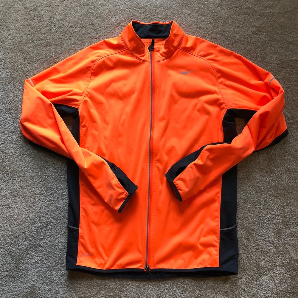 Nike Dri-Fit full zip running shirt